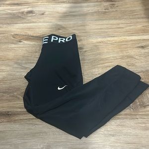 Nike pro leggings.Size small